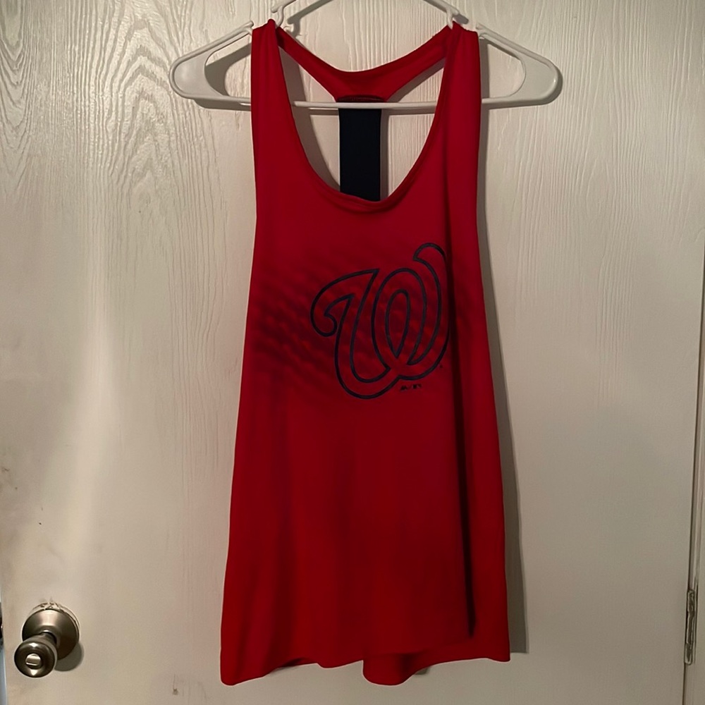 Razorback Washington Nationals tank top